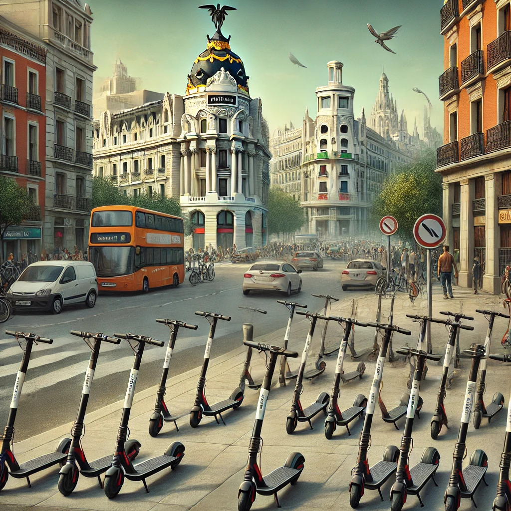 Madrid interdit les scooters électriques en libre-service : fin des licences pour Lime, Dott et GIs Mobility